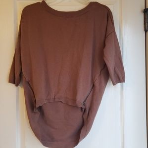 Express Sweater with zip sides